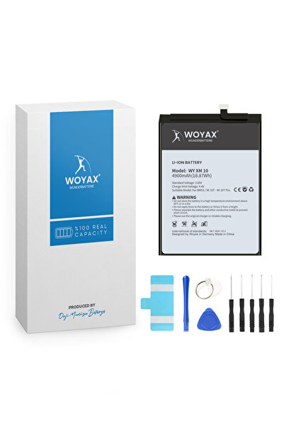 woyax By Deji Xiaomi Mi 10t / 10t Pro Uyumlu Premium Batarya / Bm53
