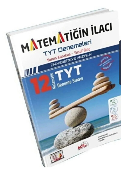 Apotemi Yayınları Acil Tyt Matematiğin Ilacı 12 Tyt Denemesi 2025