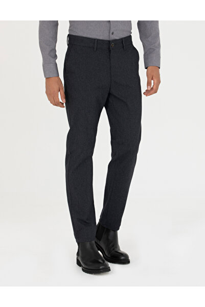 Pierre Cardin Lacivert Slim Fit Kanvas Pantolon 50278440-VR033