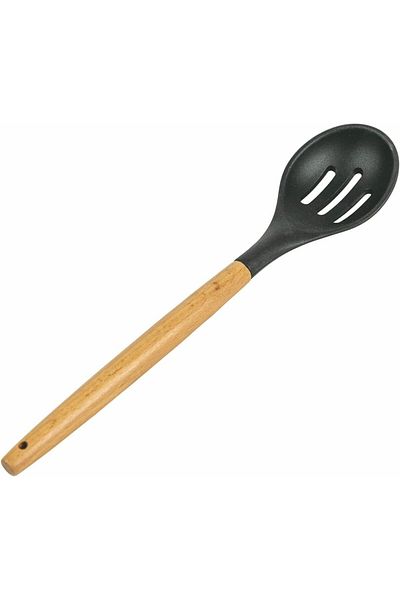 Righton 32 cm Bamboo Handle Silicone Colander