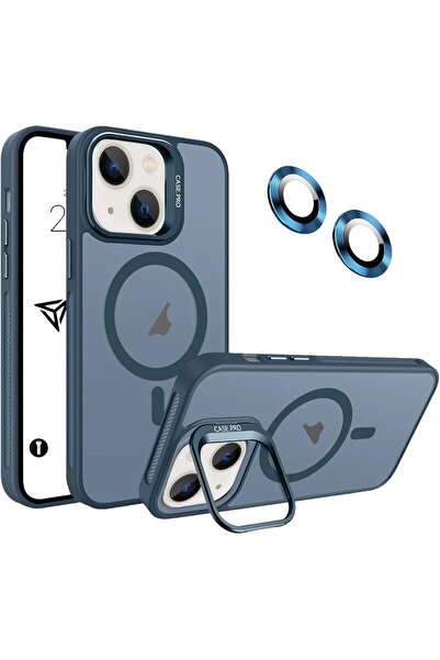 emybox حافظة هاتف هدية لحماية العدسات غير اللامعة مدعومة بحامل Magsafe لهاتف ...