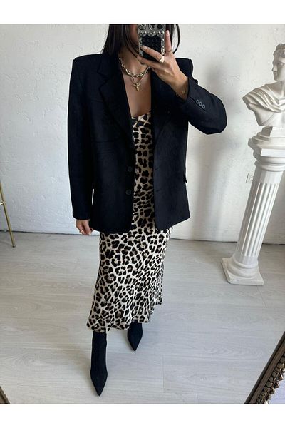 Bade Butik Черно велурено сако