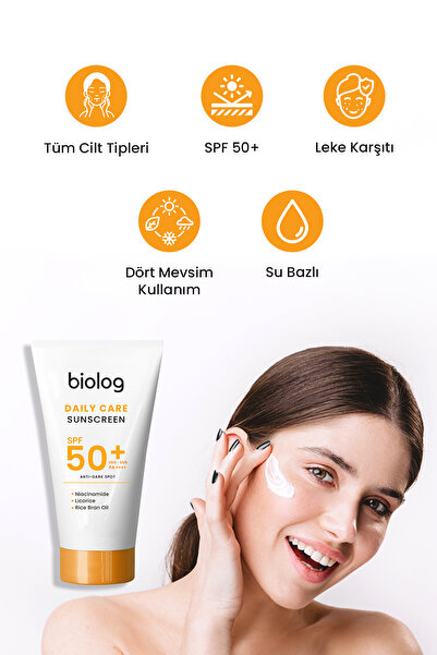 Biolog Leke Karşıtı Güneş Kremi Spf50 / 50ml - 8682974924012