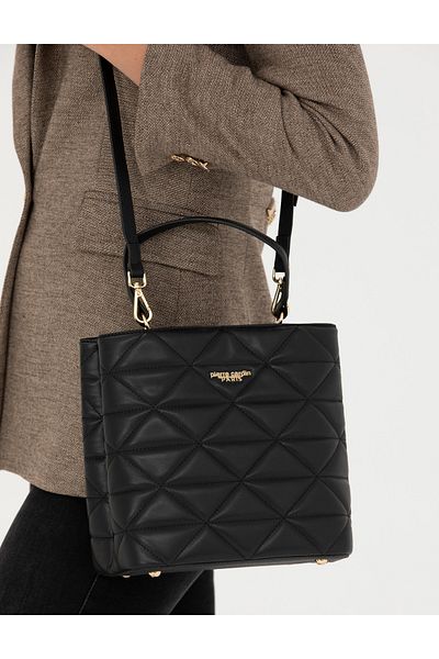 Pierre Cardin Black Shoulder Bag 50281760 -Vr046