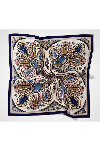 Silk Home نمط عرقي من البوليستر