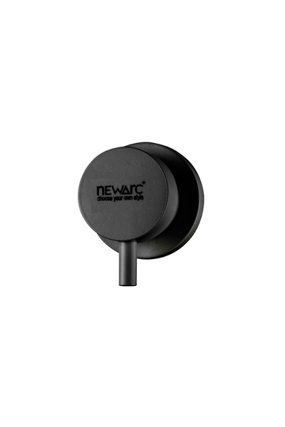 Newarc Stop Valves Maximal Stop Valve - Black 101632B