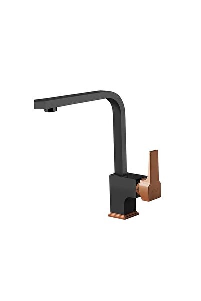 Newarc Aqua Evye Bataryası L Borulu - Sıyah/Parlak Bakır