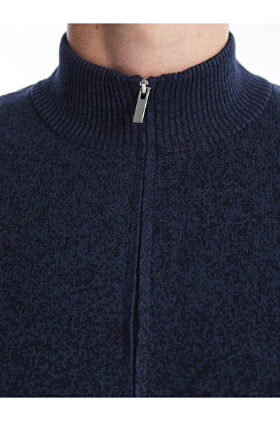 LC Waikiki SOUTHBLUE Lacivert Dik Yaka Uzun Kollu Erkek Triko Kazak