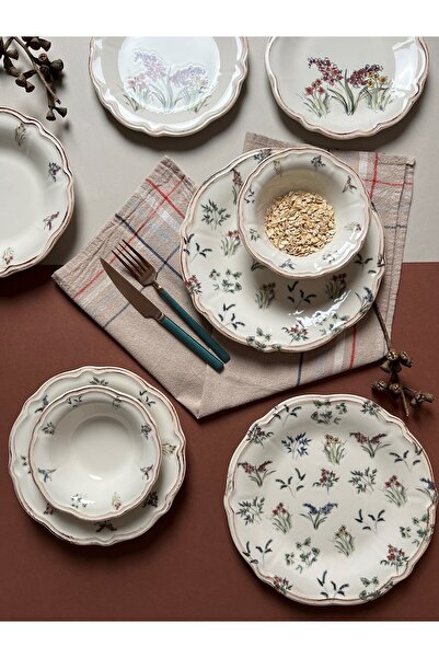 PORSER Amber Yemek Takımı 6 Kişilik 24 Parça FLY24YKPRS1056