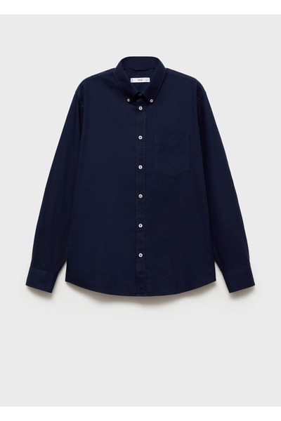 MANGO Man Regular fit pamuklu Oxford gömlek