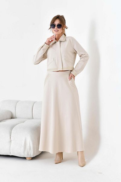 FTZ WOMEN Women's Two String Stone Suit Stone 30925