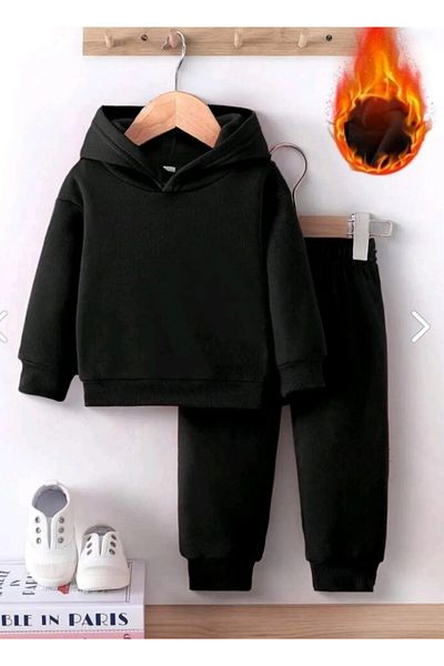 renkli diyar Unisex Children's Hoodie Set - Girls and Boys, Kreş Kindowschool Primary
