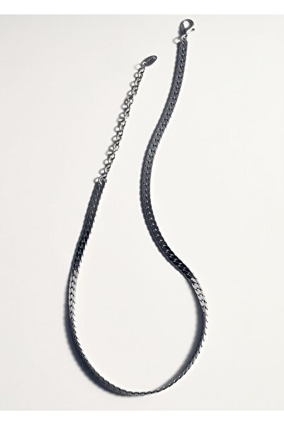 MANGO Woman Düz zincir kolye