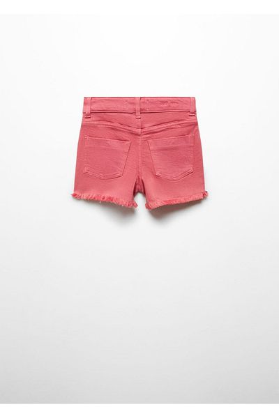 MANGO Kids Geknöpfte Jeans-Shorts