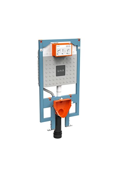 VitrA V8 768-5801-02 Gömme Rezervuar, Asma Klozet Karkas, 2,5/4 lt