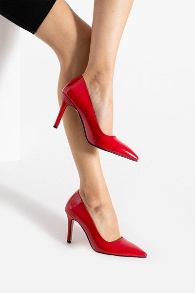 Leyna Stiletto din piele lacuita - Pantofi cu toc pentru dama
