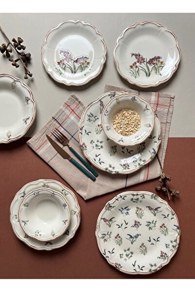 PORSER Amber Yemek Takımı 6 Kişilik 24 Parça FLY24YKPRS1056