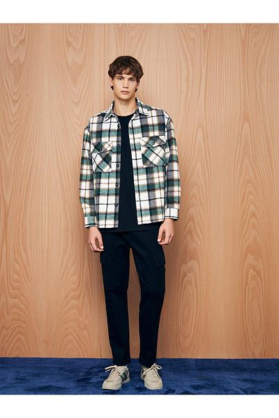 LC Waikiki XSIDE Casual Fit Μακρυμάνικο καρό ανδρικό πουκάμισο ξυλοκόπο