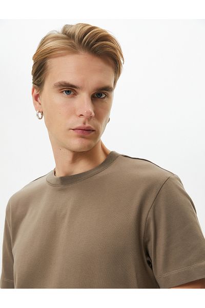 Koton Basic T-Shirt Crew Neck Short Sleeve Cotton