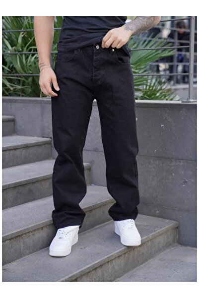 More Siyah Baggy Pantolon