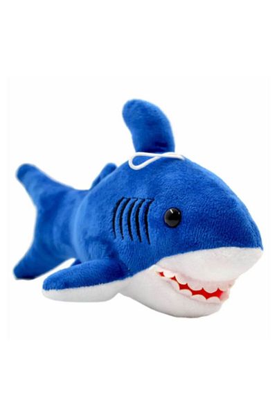 TRUST STORE 25 cm Plush Cute Shark - Sleep & Playmate Blue