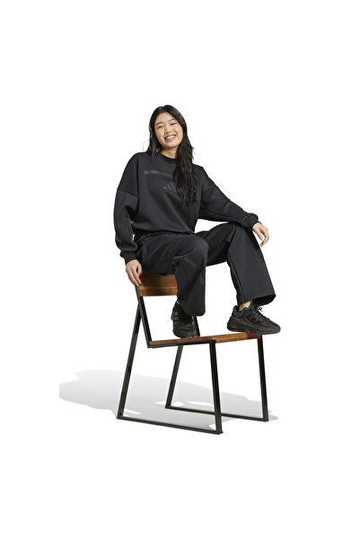 adidas W Z.N.E. SWT női fekete pulóver JE7855