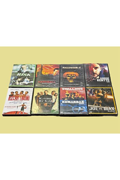 Anılar Video Yabancı Film DVD Seti 8 Adet
