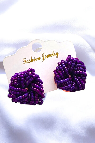 PETEK AKSESUAR BURGU EL YAPIMI BONCUK TASARIM DÜĞME KÜPE