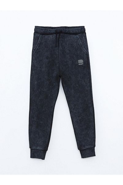 LC Waikiki Pantaloni de sport negri cu talie elastică pentru băiat