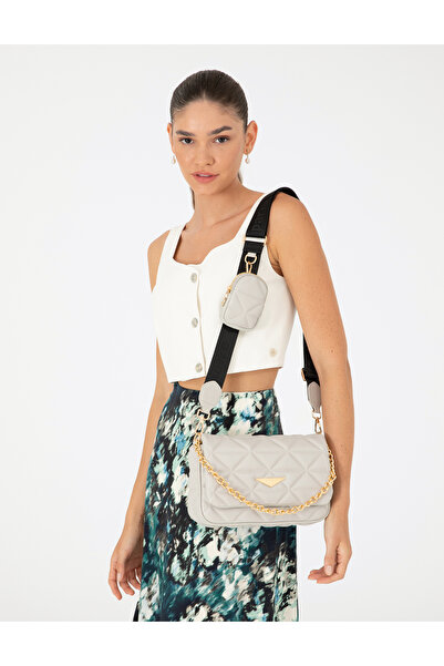 Pierre Cardin Gri Çapraz Çanta 50288202-VR024