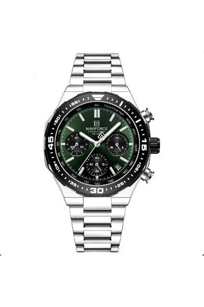 Naviforce Men's Function Wristwatch and Steel Band - 2122
