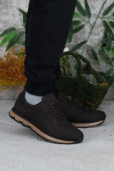 Mehmet Mete Gnd 5304 Nubuck Άνετα Γνήσια Ανδρικά Παπούτσια από Γνήσιο Δέρμα