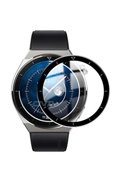 bbtech Huawei Watch GT3 Pro 46MM ile Uyumlu Esnek Polymer Nano Kırılmaz Ekran...