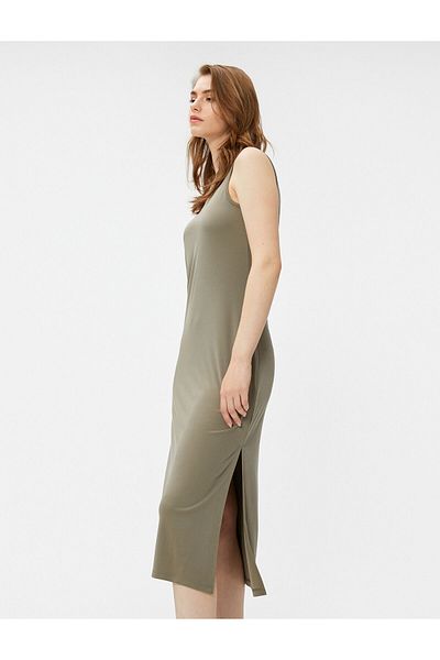 Koton Μίντι φόρεμα Halter Neck Slim Fit