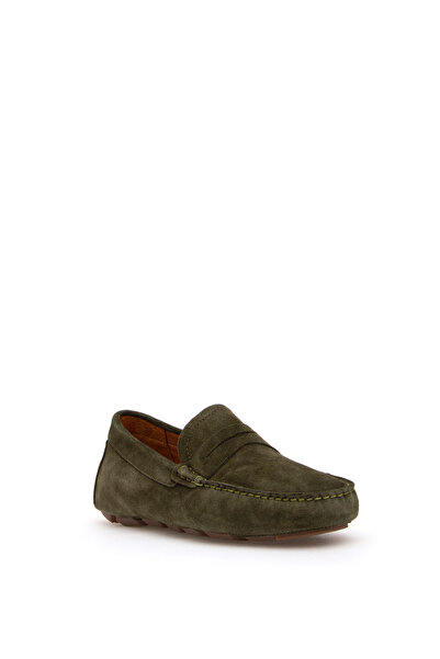 Pierre Cardin Haki %100 Deri Loafer Ayakkabı 50288705-VR027
