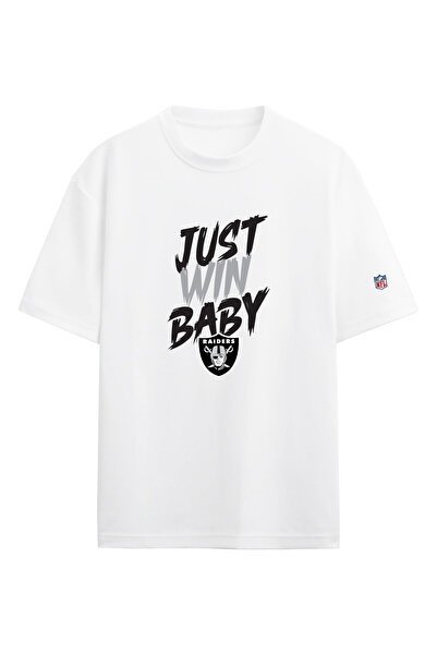 BA Sportswear Raiders Just Win Baby Oversize T-Shirt American Football