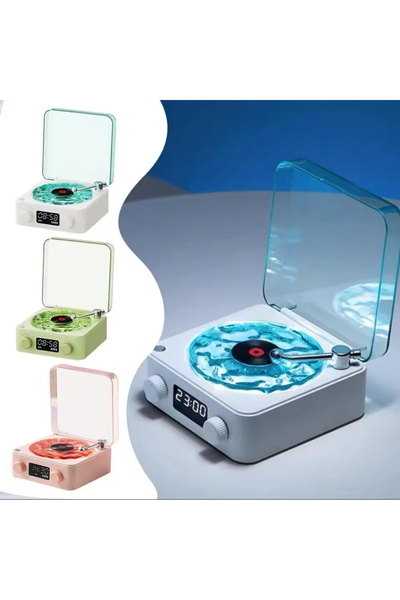 Voground Okyanus dalgalı gramafon radyo nostarji plak çalar