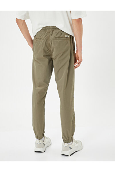 Koton Jogger Pants Lace Waist Pocket Detailed Cotton