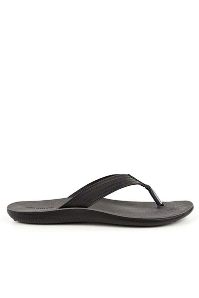 Muya Men's Slippers - Cliff Anatomical Sole, Wet Floor, Black
