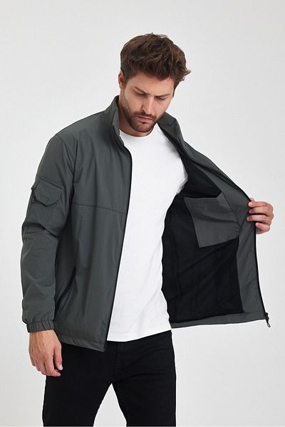 twentyfive25 Outdoor Multi-Pocket Tactical Lycra Color Seasonal Men's Coat