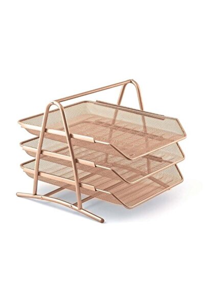 Mas PERFORE EVRAK RAFI 3 LÜ SET ROSE GOLD