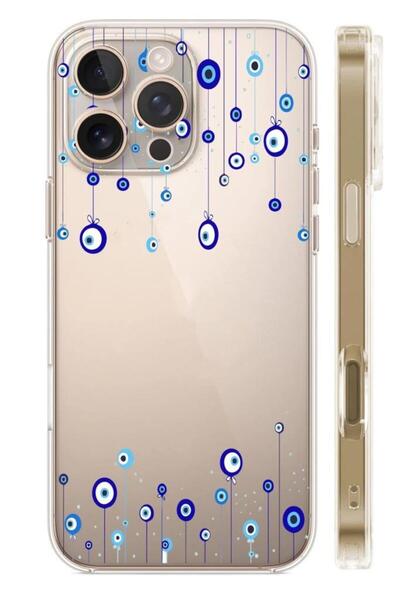 3GEN CASE Patterned transparent silicone case compatible with iphone 16 pro max