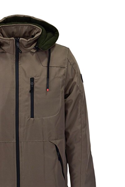 DYNAMO Чоловіча спортивна куртка з капюшоном 3029 BGL-ST04008