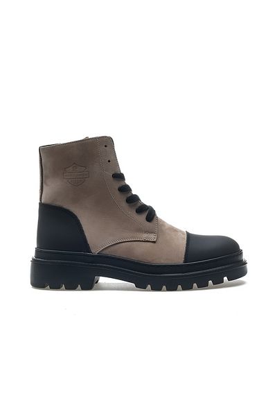 Pierre Cardin Ανδρικές μπότες από γνήσιο δέρμα casual καθημερινά (40-44) 24k 77810 M Sand Nubuck