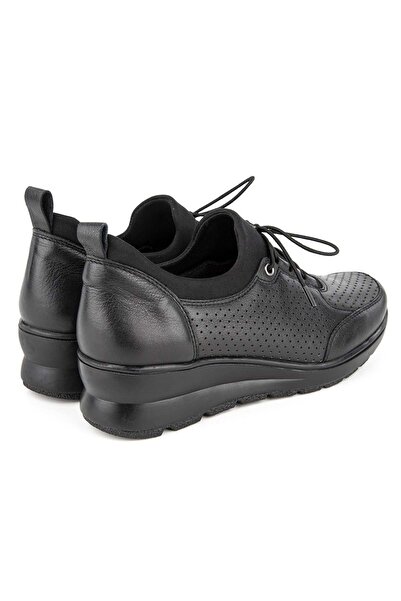 Muya Angara 6 Nokta Anatomik Taban Topuk Dikeni Hakiki Deri Kadın Ayakkabı