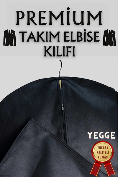 YEGGE Suit Cover, Clothes, Clothes Protection Carry Cover, White Camber, Clothes Cover