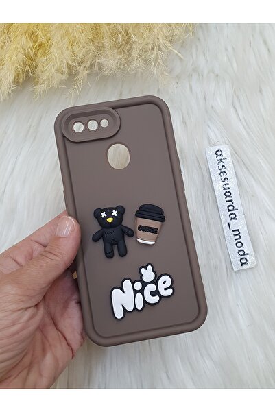 Aksesuarda Moda 0PPO  A5S - AX7 - A12  UYUMLU FİGÜRLÜ SİLİKON KILIF