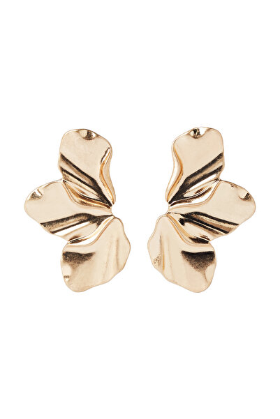 PARFOIS Çiçekli Motifli Orta Boy Küpe