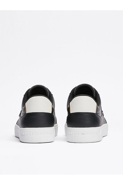 Tommy Hilfiger ESSENTIAL CHIC COURT SNEAKER Kadın siyah Sneaker FW0FW08322BDS