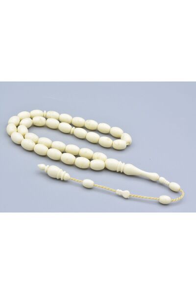 Murty99 Бял прахообразен моар - систематични кехлибарени молитвени мъниста с ...